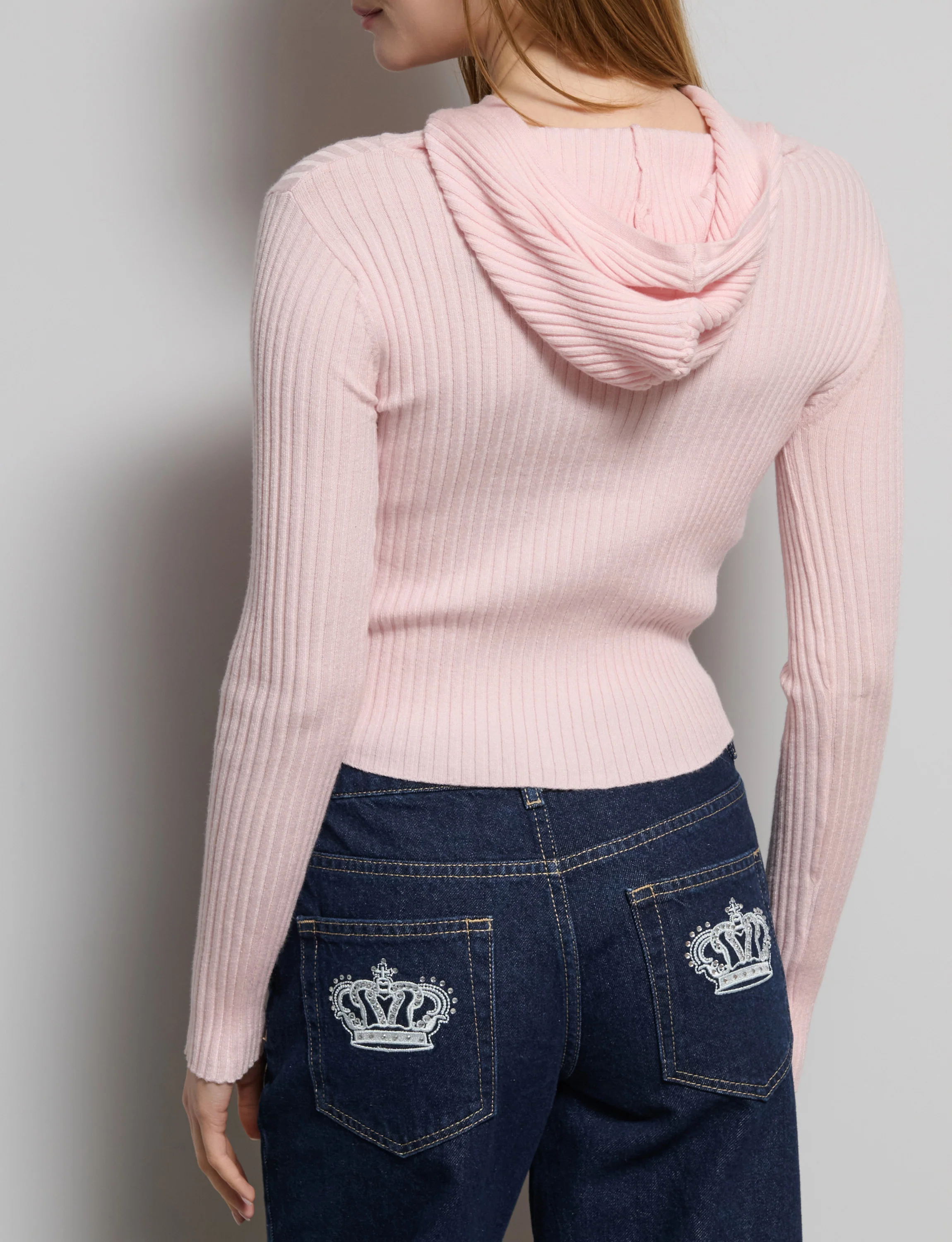 Cardigan con zip - Image 3