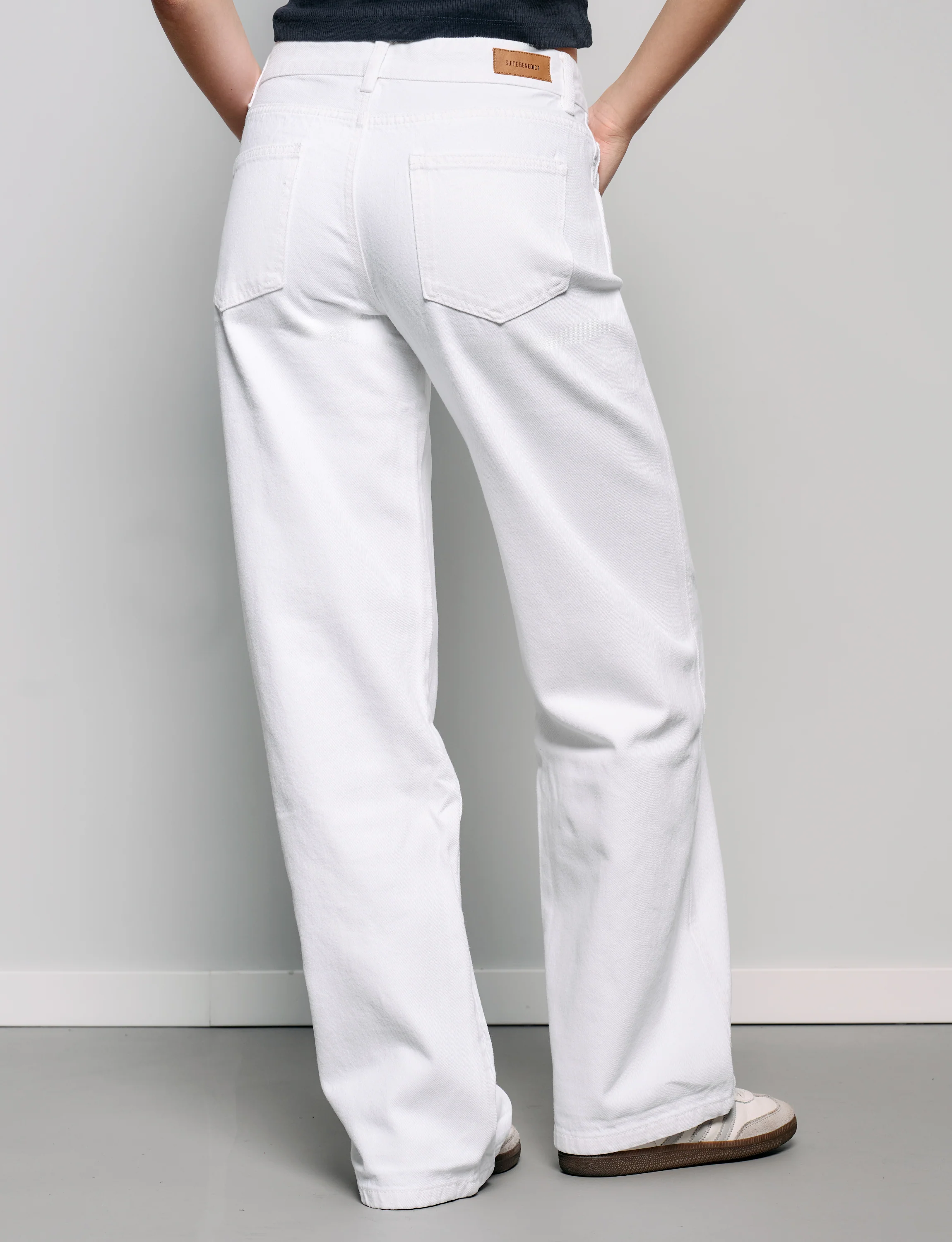 Jeans straight bianco - Image 3