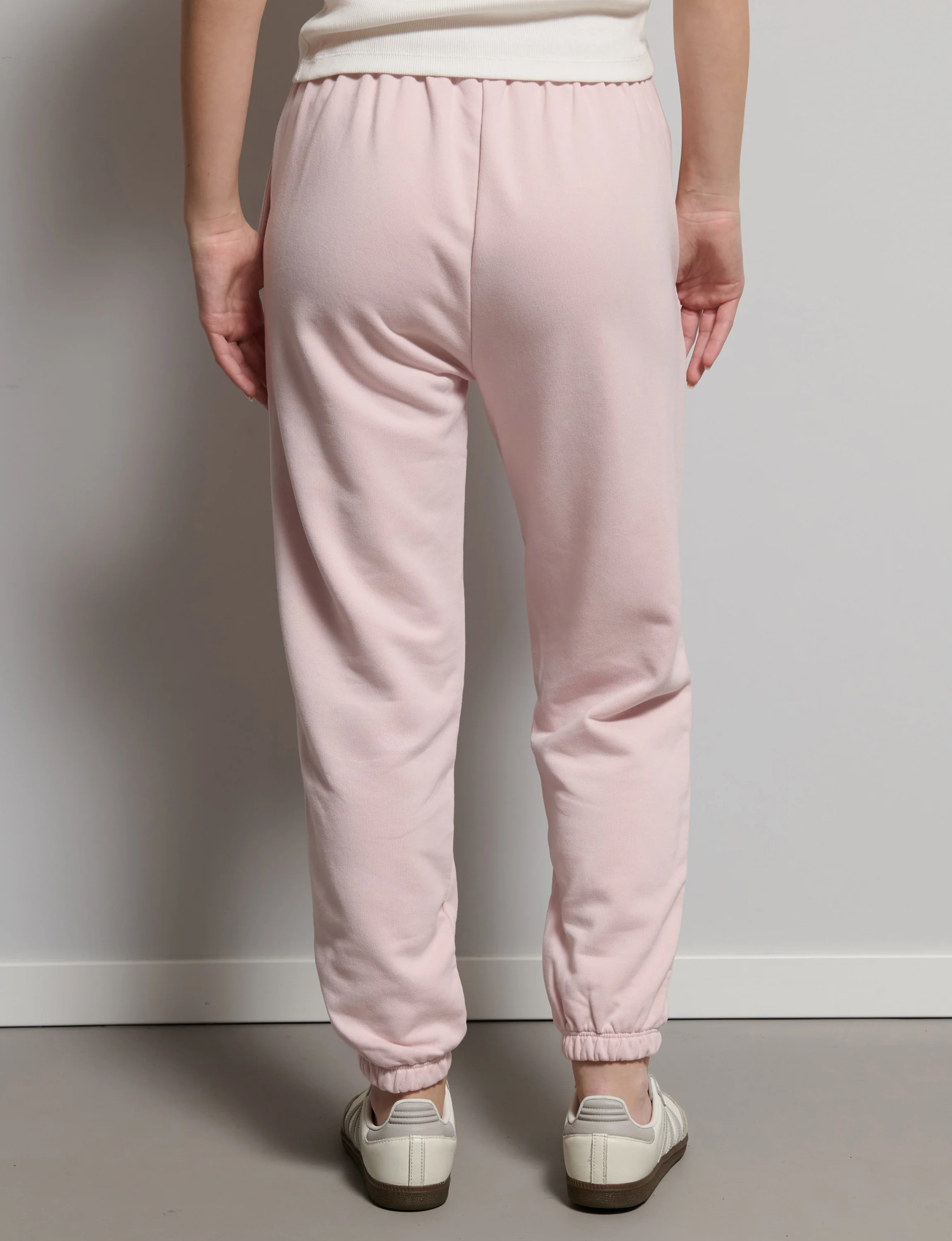 Pantalone rosa in felpa - Image 3