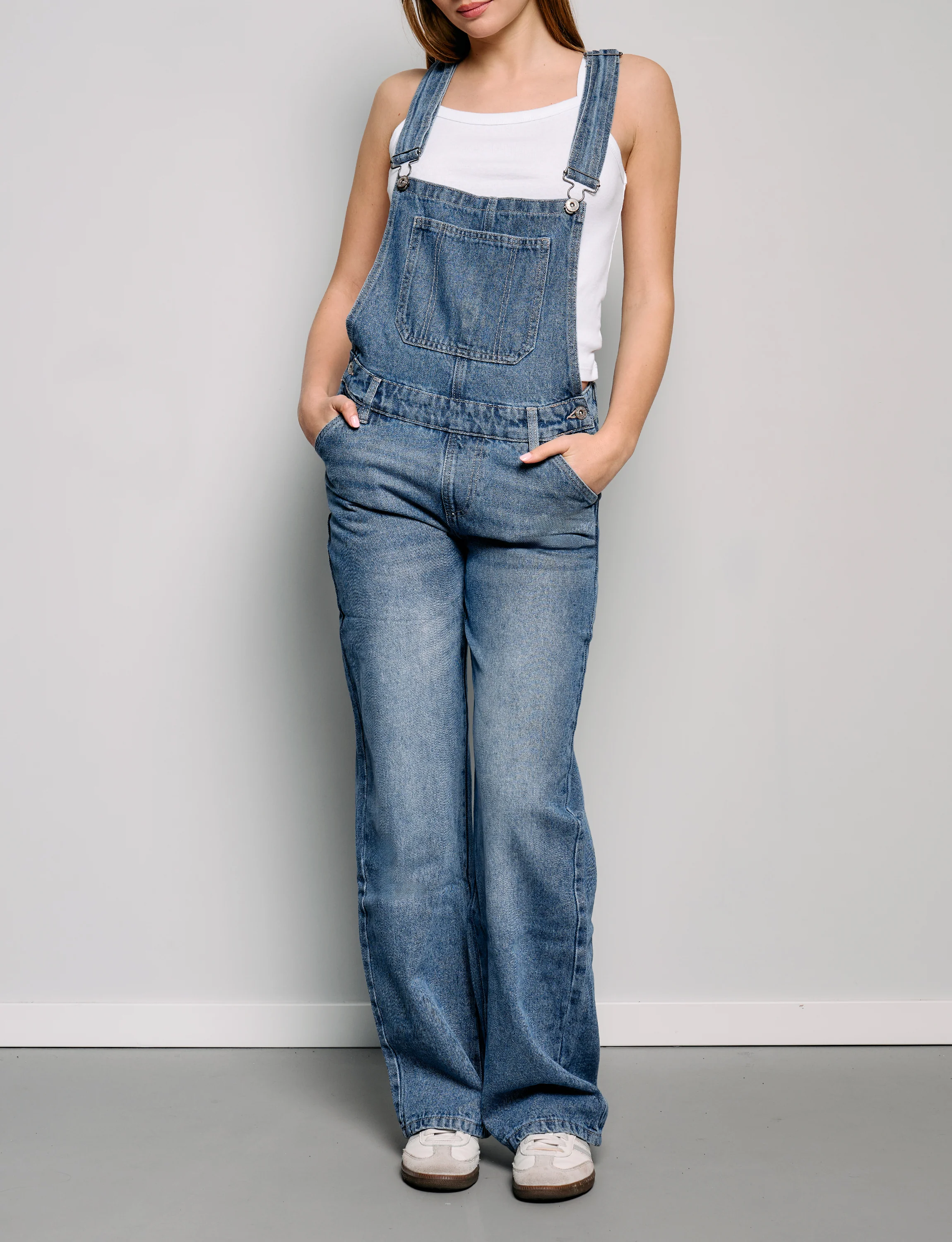 Salopette in jeans - Image 2