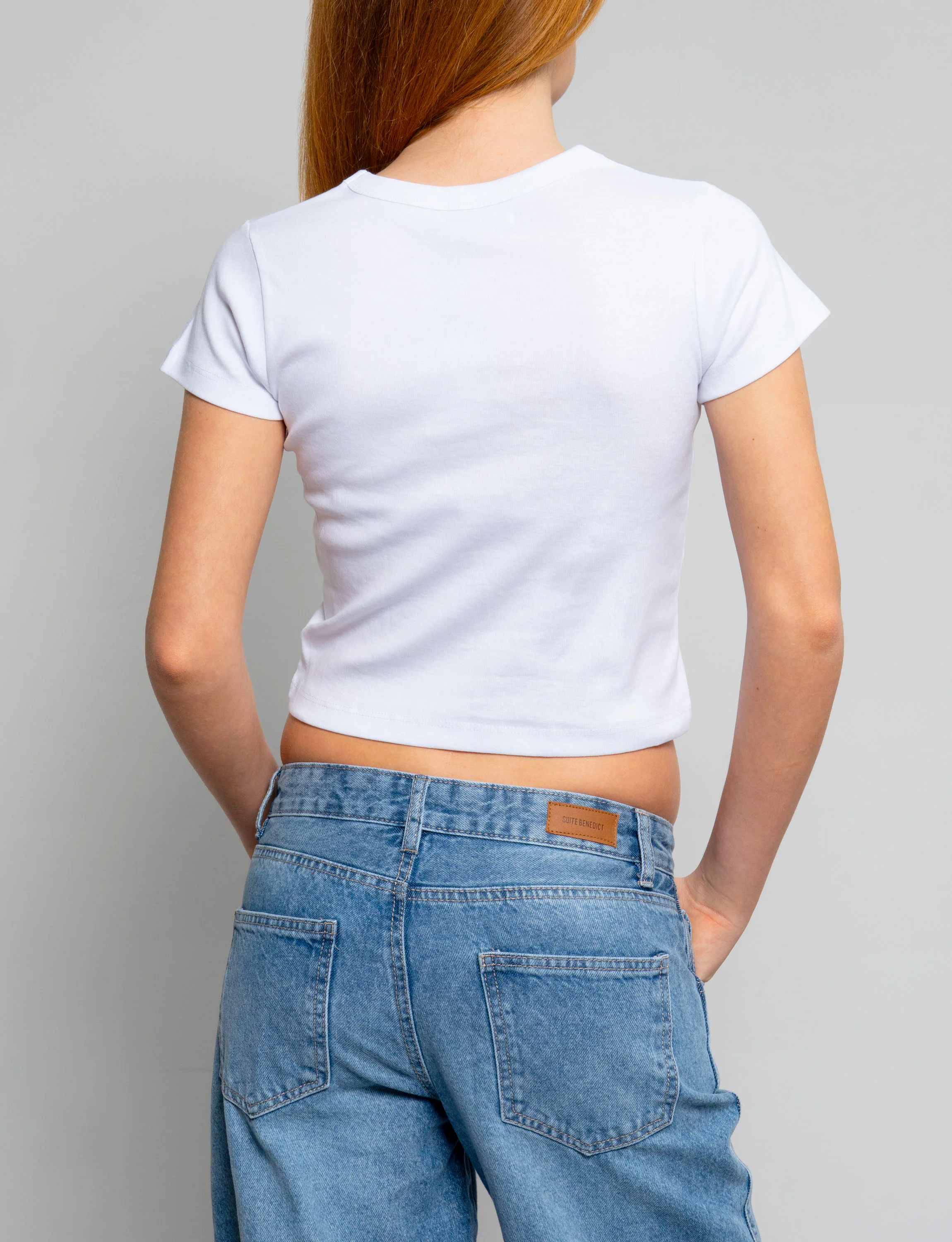 T-shirt bianca con stampa ciliegie - Image 4