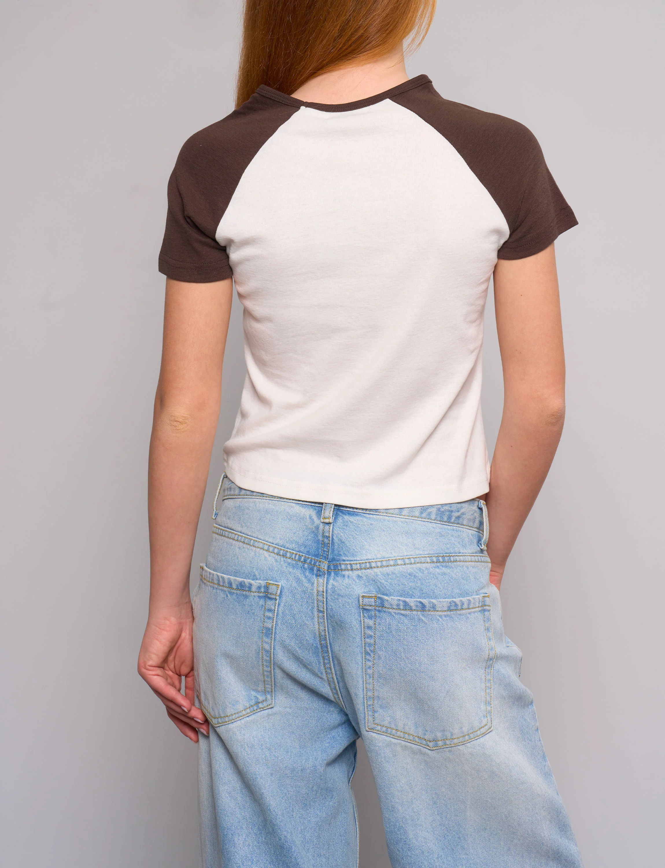 T-shirt a manica corta bicolor NYC - Image 3