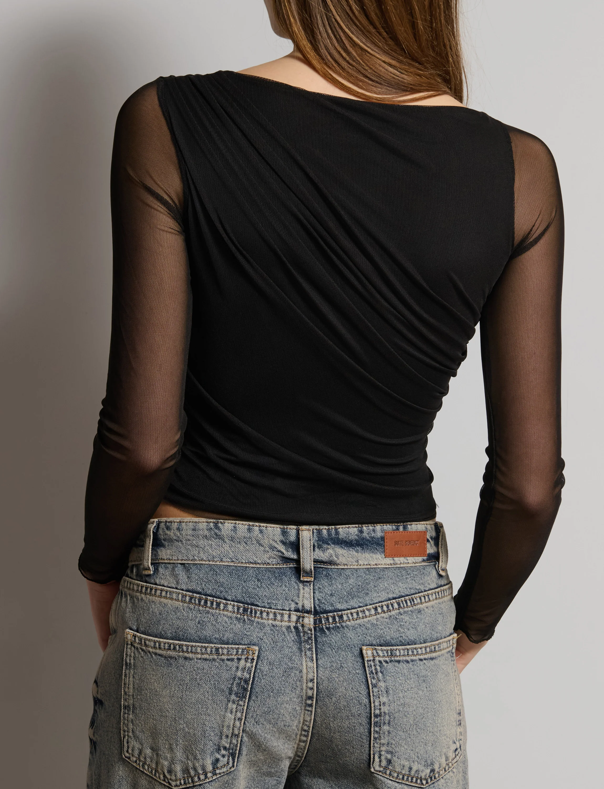 Top in rete con trasparenze - Image 4