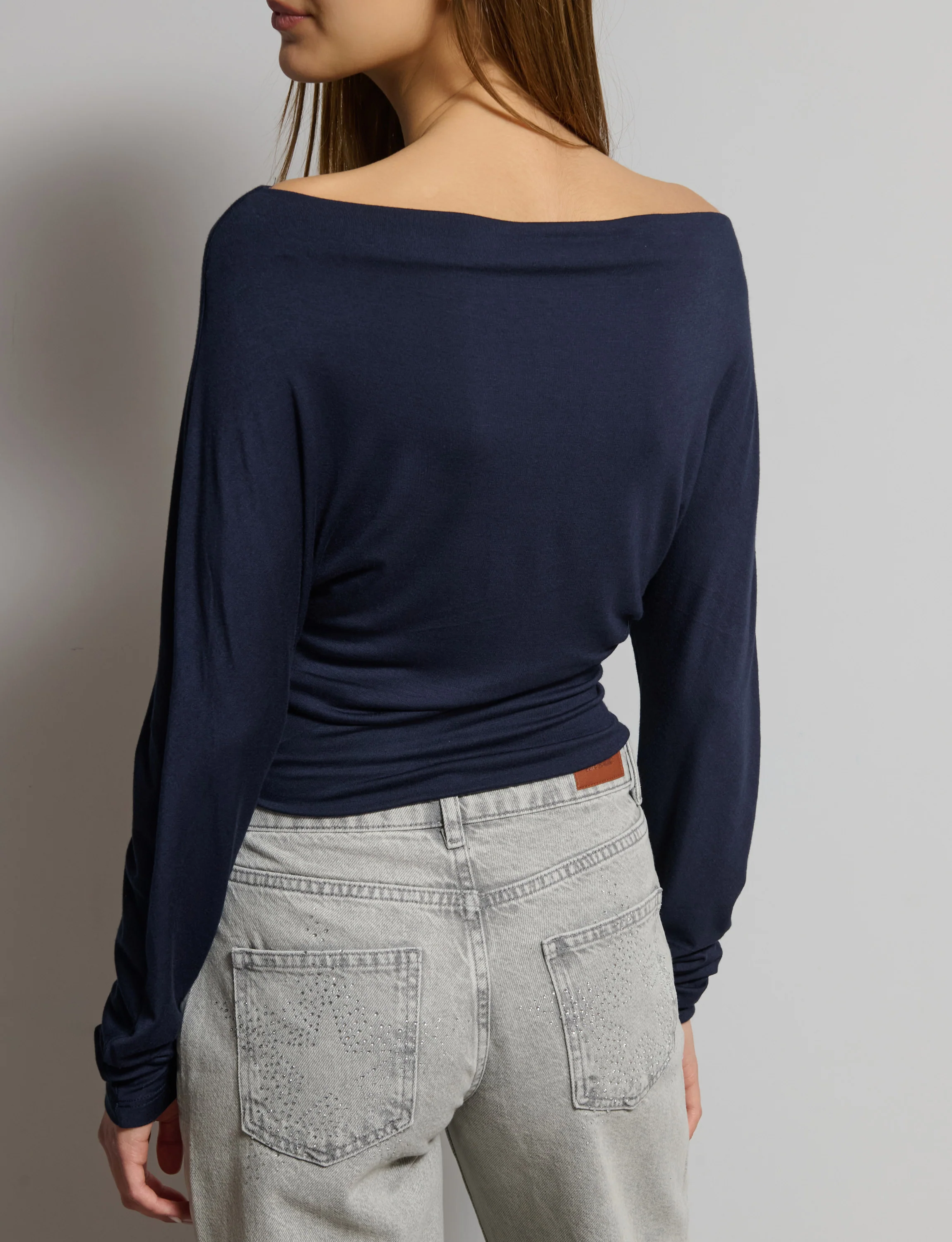 Top sblousato con manica ampia - Image 4
