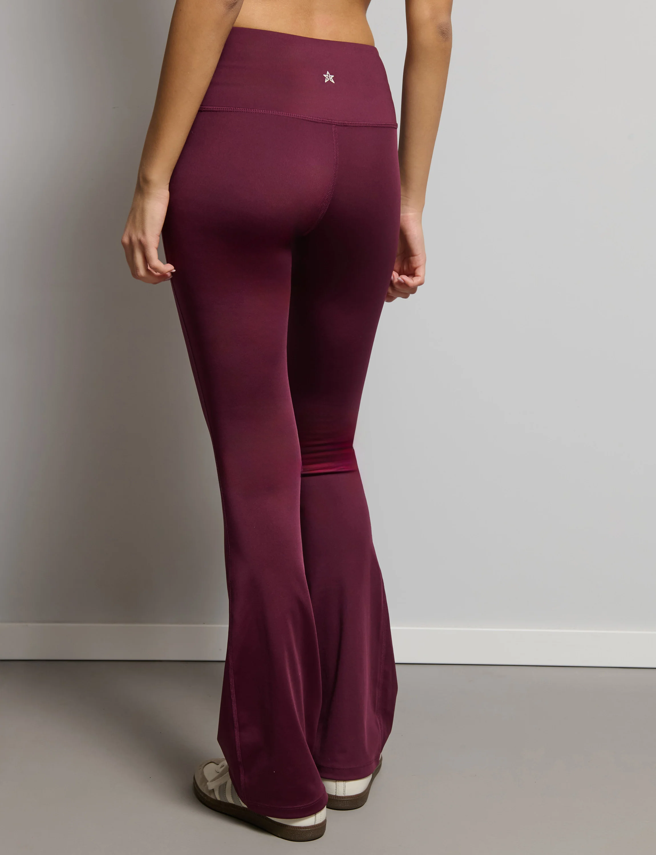 Yoga pant sportivo bordeaux - Image 4